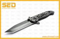 Alum Handle Folding Knife 1