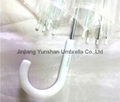 YS-1047Transparent plastic straight umbrella 3