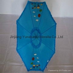 YS-0068Polyester Double Lace Kids Umbrella