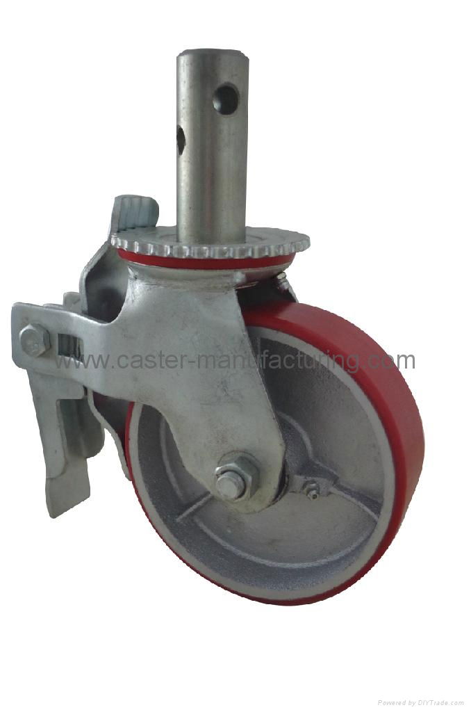 scaffolding caster wheel