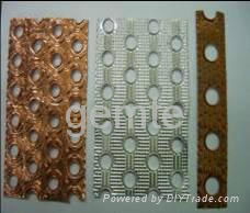 Plastic heat sink mould Plastic cooling fin Plastic radiating fin mould 2