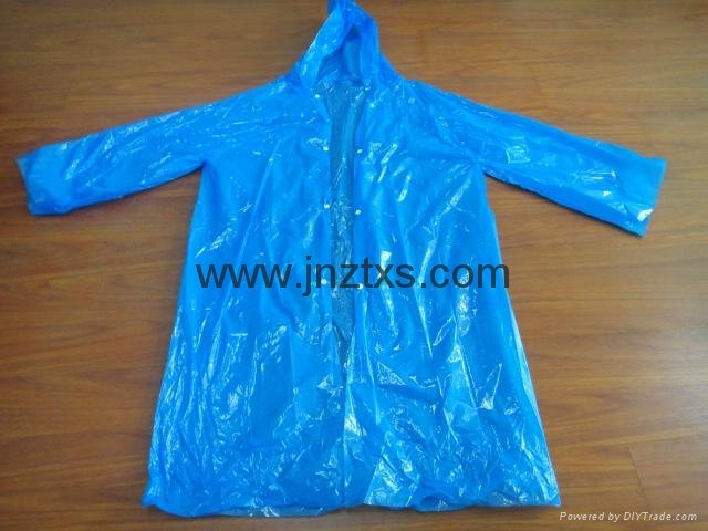 peva special raincoat with button  2