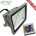 30W RGB led flood light with remote