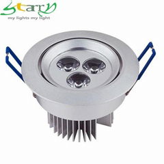 Promotion! 300lm USA 3w led ceiling