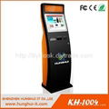 touch screen self payment kiosk