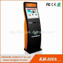 touch screen self payment kiosk