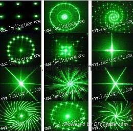 18W RGB Aluminum Indoor LED Par+150mW RG 12Gobos Twinkling Laser  5