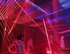 DJ entertainment lighting moving head Laser  curtain