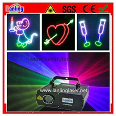 1W RGB 10kpss ILDA Animation Laser 