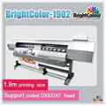 1.8m inkjet eco solvent printer with dx7