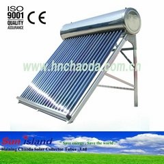 Non-pressurized Full Stainless Steel Solar Water Heater