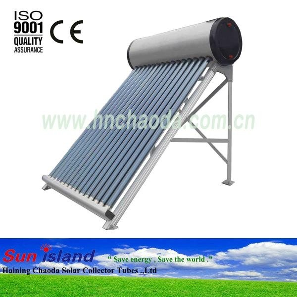 Vacuum Tube Color Steel Solar Water Heater