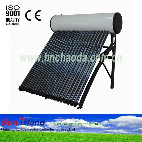 Vacuum Tube Color Steel Solar Water Heater 5
