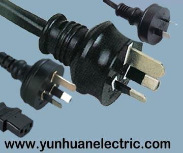 Australia AC Power Cord Manufacturer with SAA Approved AC Power Cords