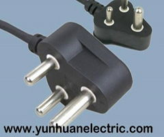 South Africa Power Plug Electrical Cord Sets Cable