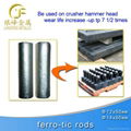 TiC Cermet Rod for High Manganese Steel Crusher Hammer