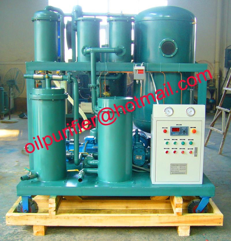 Vacuum Oil Purifier Equipment and Dehydration Plant