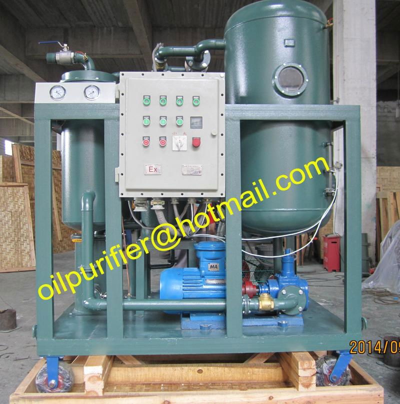 Explosion-proof Turbine Oil Purifier by Vacuum Dehydration and Filtration 3