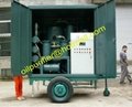 Portable trailer type transformer oil purifier processing machine