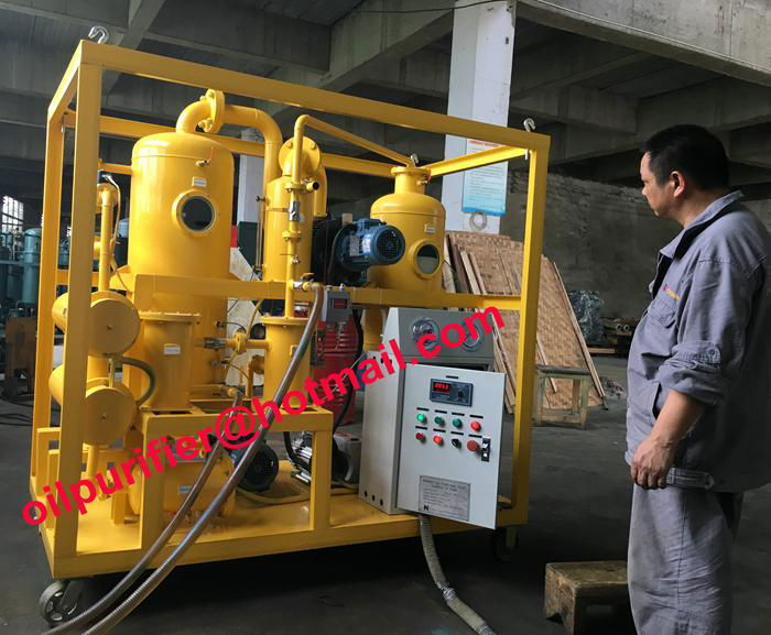 Vacuum Insulation Transformer Oil Regeneration Purifier machine 3