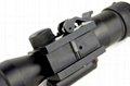 High Quality 4X32 Red laser AK rifle scope outside airsoft hunting Tactical Quic 4