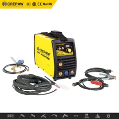  Crepow Inverter TIG200 DC PULSED PFC with DC TIG & MMA