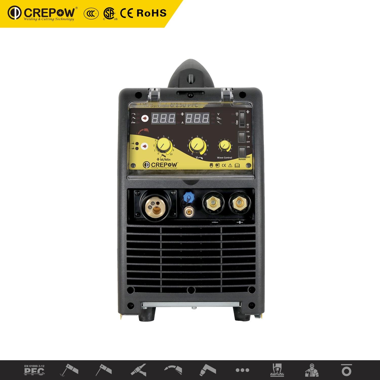 Crepow MULTIMIG250 PFC Inverter Multi Function MIG/STICK/LIFT TIG with PFC 3