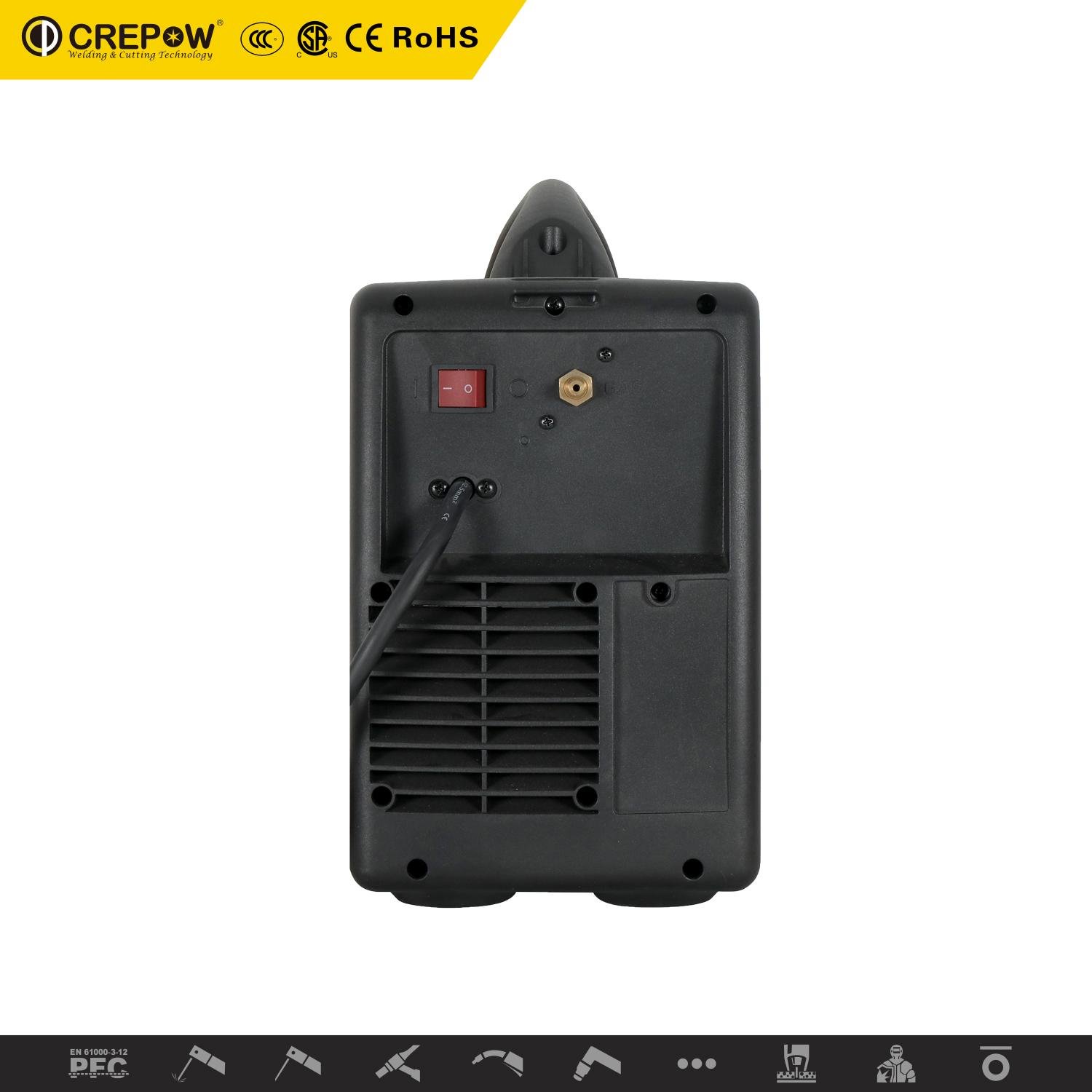 Crepow MULTIMIG200 PULSE PFC Inverter Multi Function MIG/STICK/LIFT TIG with PFC 4