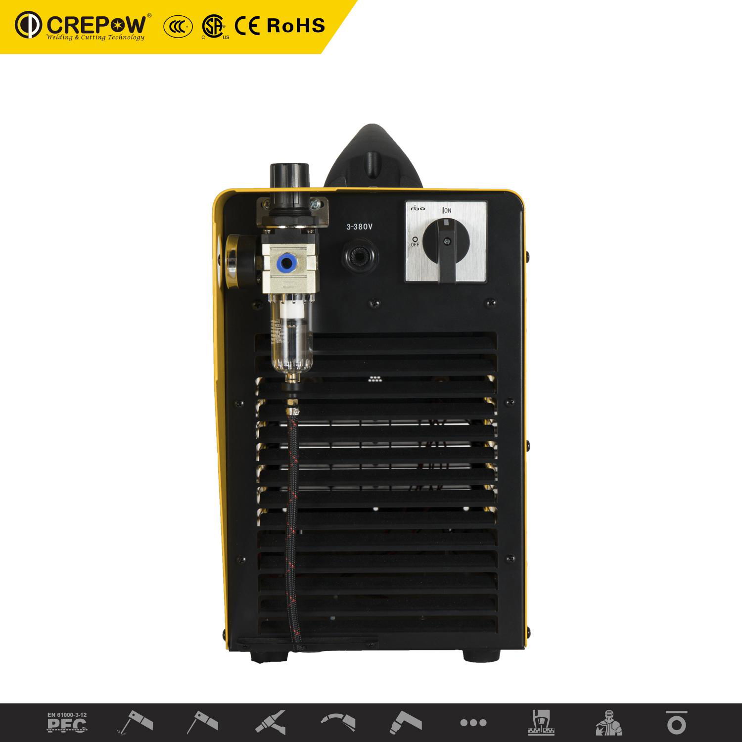 Crepow Inverter CUT100 CNC air plasma cutting machine 4