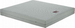 Natural Latex Pocket Spring Mattress with High-grade Kinitted Fabric