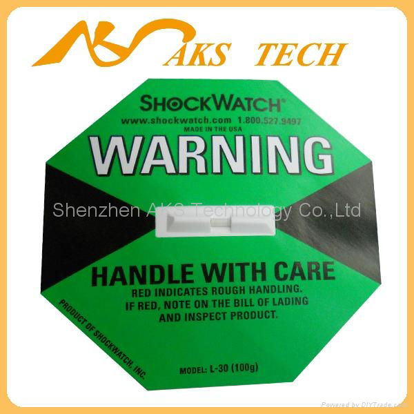 impact sticker Shockwatch L-65 5