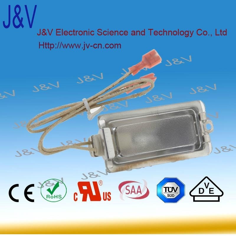 square lens high temperature halogen oven lamps with Perfect quality 4
