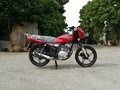 GS125 HJ125-7A silver leopard export motorcycle interchangeable with Suzuki