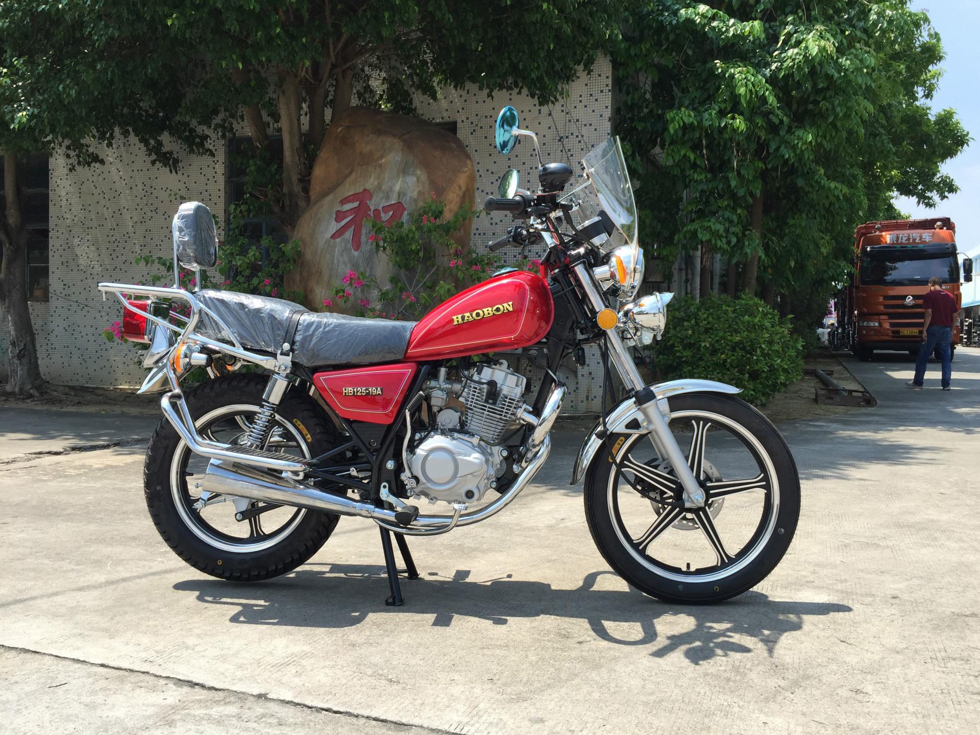 廣東製造出口坦桑尼亞GN125鈴木太子摩托車 3