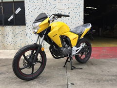 to South America Bolivia with Honda God of War style CBF150-SF sports car