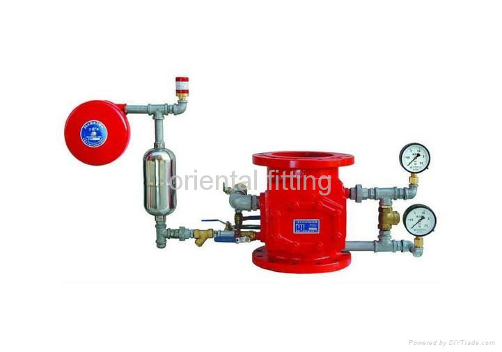 wet alarm valve/fire fighting system wet alarm valve