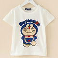 100% cotton cartoon t-shirts for child-hfct001 1