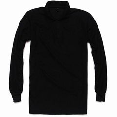 customized cheap polo shirt for man blank men's long sleeve POLO shirt