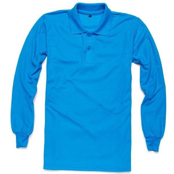 customized cheap polo shirt for man blank men's long sleeve POLO shirt  5