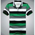 Men's Yarn dye Polo shirt 