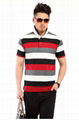 Men's Yarn dye Polo shirt  4