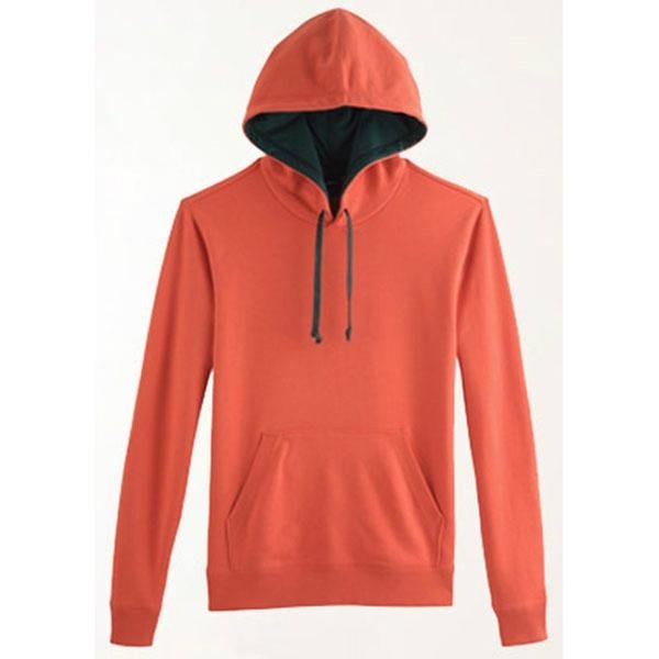  customized men's plain fleece hoodies 2