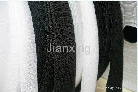White or black eco-friendly nylon velcro tape