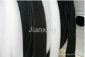 White or black eco-friendly nylon velcro tape