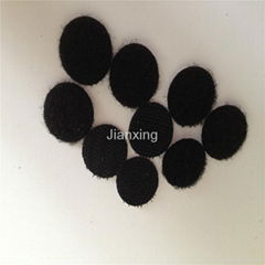 Round die cut velcro dots