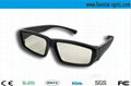 Popular sell 3d circular polarizer glasses for 3d movie and computer game 2