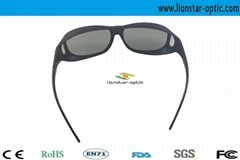Classic Simple Style Circular Polarized 3D Glasses