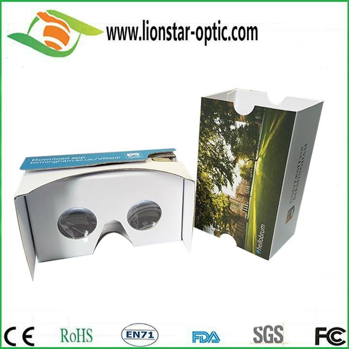 China factory of google cardboard DIY vr glasses full color printing