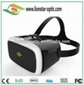 For promotion google cardboard comparison vr headset use plastic vr headset