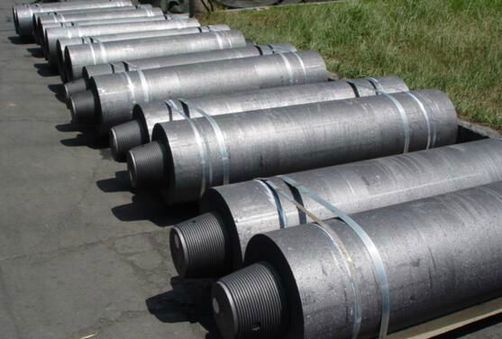 RP Nominal Diameter 76 mm graphite electrode cylinder rod for making ferroalloy 3